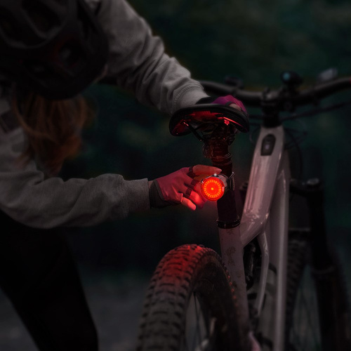 Fenix - Zadní LED světlo na kolo BC06R - 90 lm - Černá - BC06R.11111