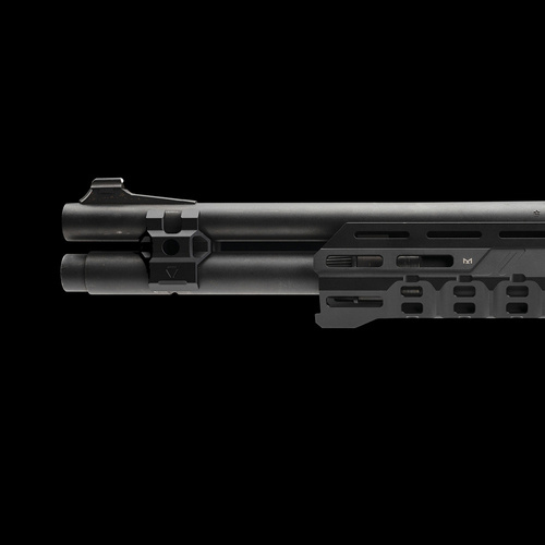 Strike Industries - Objímka na hlaveň brokovnice ráže 12 - Picatinny - černá - SI-SG-BCL-12-BK