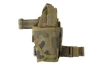 GFC Tactical - Stehenní pouzdro se zásobníkem - nylon - vzor 93 Forest Panther - GFT-29-011418 