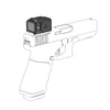 Vector Optics - Uzavřený kolimátor Frenzy Plus 1x18x22 Red Dot Sight - VOD - Černá - SCRD-75