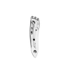 Leatherman - Zavírací nůž Skeletool KBX EDC - kombinovaná čepel - Stainless - 833176