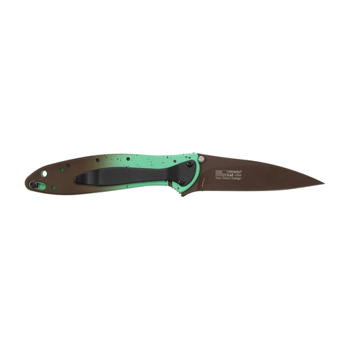 Kershaw - Zavírací nůž Leek EDC - Wharncliffe - Tip Safety Lock - SpeedSafe - Mint - 1660MINT 