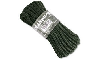 Mil-Tec - Lano 7mm - 15m - 420kg - zelené - 15941001-007
