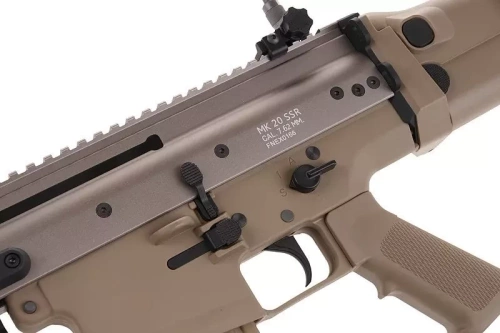 EC - Replika karabiny AEG SCAR-H MK20 MOD 0 SSR - Tan - WET-01-005928