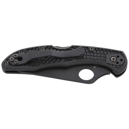 Spyderco - Nůž Delica® 4 FRN Black / Black Blade - C11PSBBK