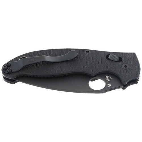 Spyderco - Nůž Manix™ 2 G-10 Black / Black Blade - C101GPBBK2