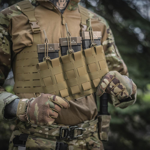 M-Tac - Laserem řezané pouzdro na jeden zásobník AR / AK Elite - Multicam - 10145208
