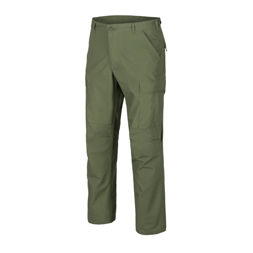 Helikon - Kalhoty Vojenské BDU - PolyCotton Ripstop - Olive Green - SP-BDU-PR-02