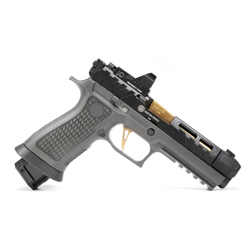 Strike Industries - Patka zásobníku EMP pro SIG SAUER P320 - hliníková - černá - SI-EMP-AL-P320-BK