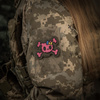 M-Tac - Kitty Pink Patch - Výšivka - Žlutá a modrá mašle - Ranger Green - 51393023