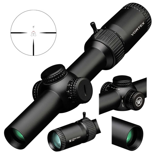 Vortex Optics - Puškohled Venom 1-6x24 AR-BDC3 MOA - 30 mm - černý - VEN-1601