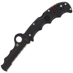 Spyderco - Záchranářský nůž Assist™ FRN Black / Black Blade - C79PSBBK