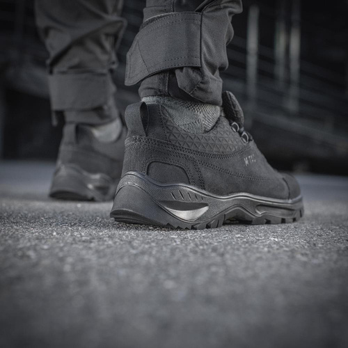 M-Tac - Patrol R Vent Tactical Sneakers - kůže - tmavě šedá - 30206012