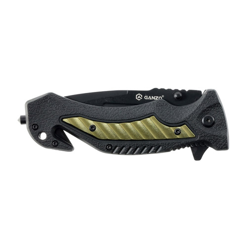 Ganzo - Zavírací nůž EDC G628 - 440 - zelený - G628-GR