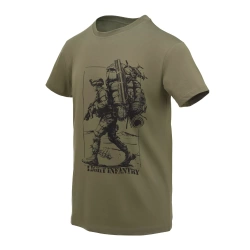 Helikon - Tričko Light infantry - Olive Green - TS-LIF-CO-02