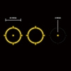 Holosun - HE512C-GD Gold Dot Switchable Multi Reticle Enclosed Reflex Sight - Solární panel