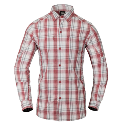 Helikon - Košile TRIP Nylon Blend - červená kostkovaná - KO-TRI-NB-P7