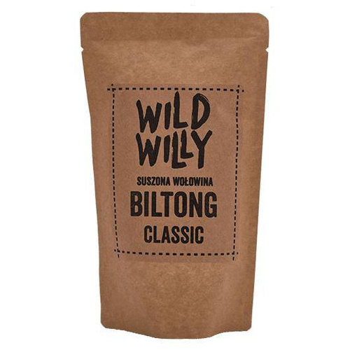 Wild Willy - Sušené hovězí maso - Biltong Classic - 40 g