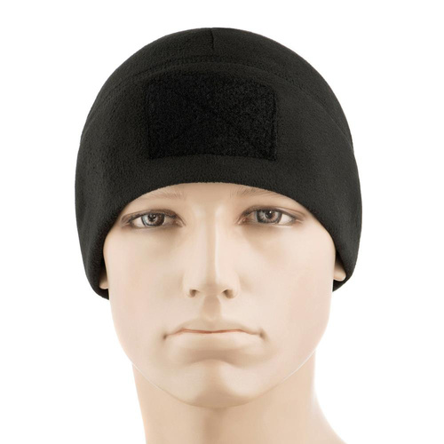 M-Tac - Zimní čepice s nášivkou Watch Cap Elite - Fleece - Black - 40017002