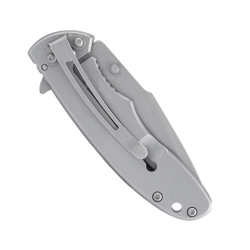 Smith&Wesson - Zavírací nůž Drop Point Silver/Black Handle - 1084306