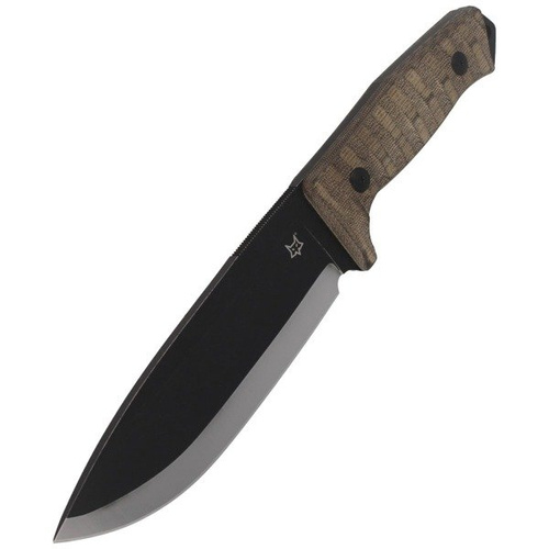 FOX - Nůž Bushman Bushcraft Canvas Micarta 160mm - FX-609 OD