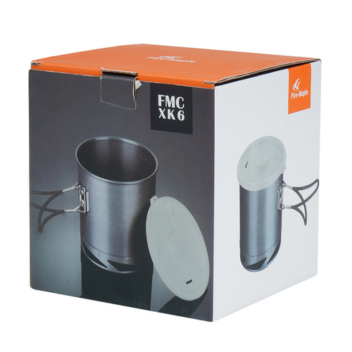Ohnivý javor - Turistický květináč - 1 l - hliník - FMC-XK6-White