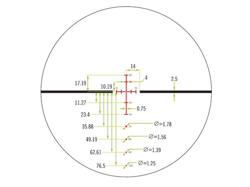 Vortex Optics - Crossfire II 2-7x32 Crossbow 1" XBR-2 Scope - CF2-CB1