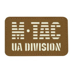 M-Tac - Nášivka UA Division - Cordura 500D - Fluorescenční - Coyote/GID - 51144599
