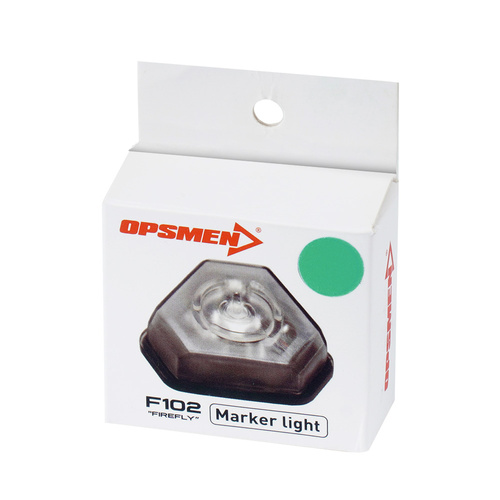 Opsmen - Světelný indikátor Firefly - zelený - F102-FF-GR