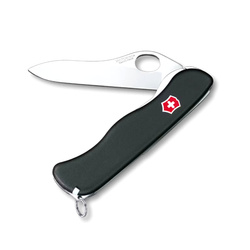 Victorinox - Kapesní nůž Sentinel Clip - Sheepsfoot - 1.4410 - Černá - 0.8416.M3