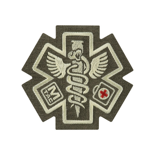 M-Tac - Vyšívaná zdravotnická nášivka - Ranger Green - 51432023