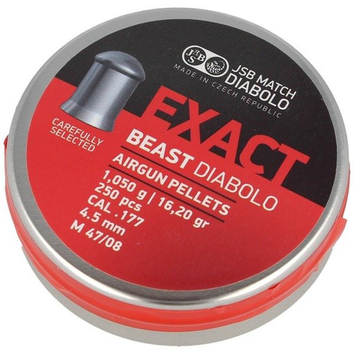 JSB - Kuličky pro vzduchovou pušku - 4,52 mm Diabolo - 250 nábojů - 546279-250