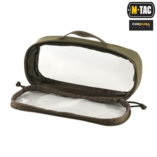 M-Tac - Průhledné pouzdro Elite Medium - střední - zelená Ranger - 10147023-M