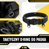 M-Tac - D-kroužek na taktický opasek - 2 kusy - černý - 20426002