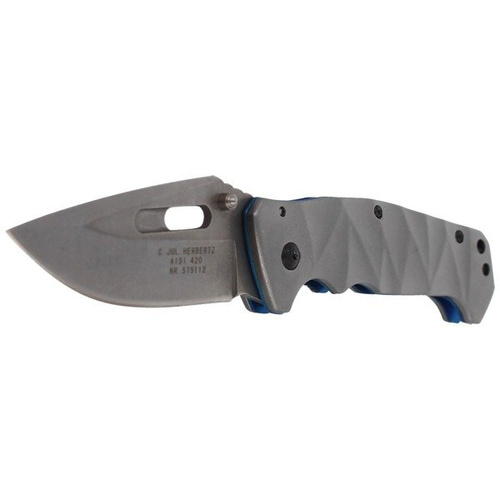 Herbertz Solingen - Nůž Clip Point Stone Wash Finish Folder - 575112
