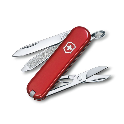 Victorinox - Kapesní nůž Classic SD - červený - 0.6223.G