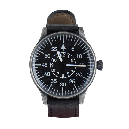 Mil-Tec - Retro pilotní hodinky - černé - 15772000