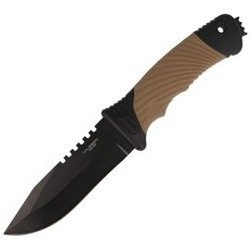 Herbertz Solingen - Coyote Brown Pevný nůž 117 mm - 585412