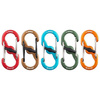 Nite Ize - S-Biner MicroLock Aluminum - 5 balení - různé barvy - LSBMA-A2-5R7