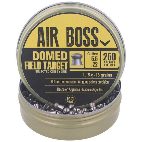 Apolo - Air Boss klenuté terčové kuličky - .22 / 5,5 mm - 250 ks (E 30203)
