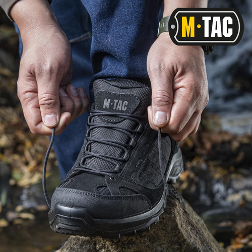 M-Tac - Podzimní / jarní taktická obuv - polyester - černá - 1JJ115 / 2WPLV