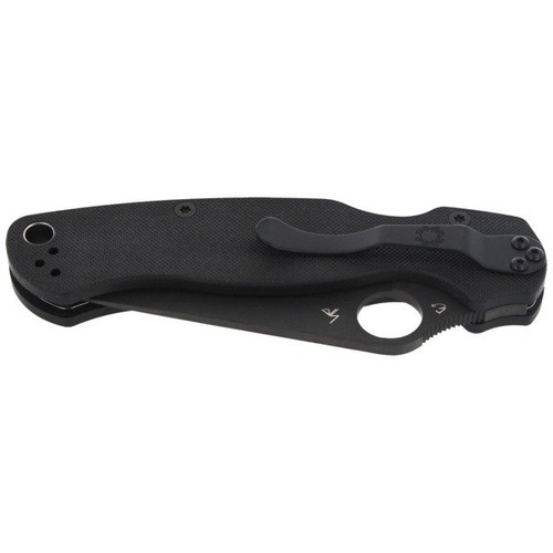 Spyderco - Nůž Para Military™ 2 G-10 Black / Black Blade - C81GPBK2