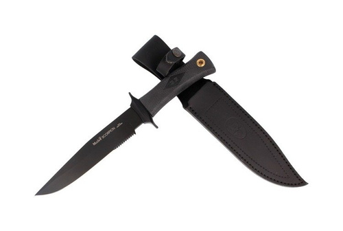 Muela - Taktický nůž s gumovou rukojetí 180 mm - SCORPION-18N
