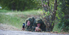 Helikon - Oblek Ghillie - Digital Woodland - KP-GHL-PO-07