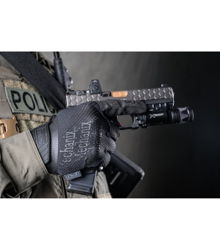 Mechanix - Speciální 0,5mm krycí ochranné rukavice s vysokou obratností - černé - MSD-55