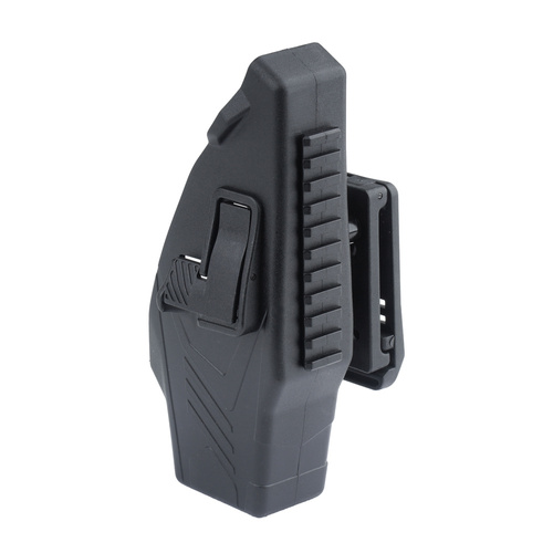 Husha - TX100P Taser Holster - Pro 50 mm opasek - Polymer - Černá - TSH-MD