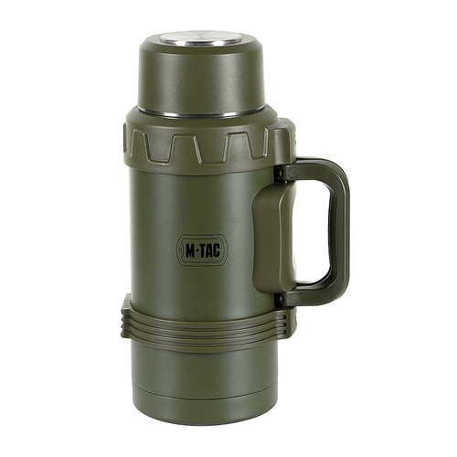 M-Tac - Cestovní termoska z nerezové oceli - 1600 ml - olivová - UN-G05-1600A