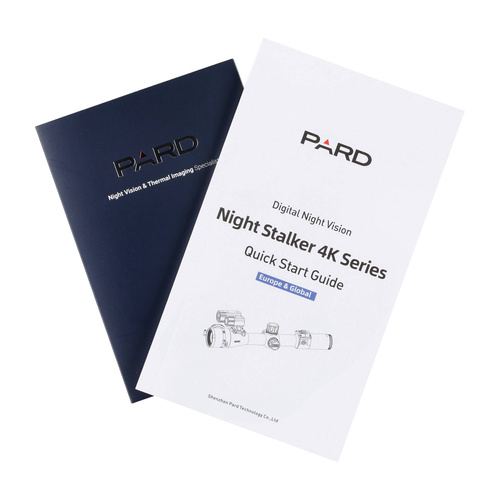 Pard - Puškohled s nočním viděním Night Stalker 4K - 70 mm - Černý - NS4-70