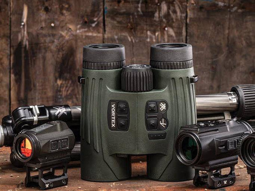 Vortex Optics - Dalekohled Fury 5000 HD AB 10x42 - LRF - zelený - LRF302 