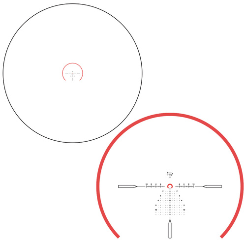 Vector Optics - LPVO Scope Constantine HD 1-10x24 - FFP - VCO-2 MIL - Černá - SCFF-42
